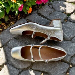 The Leather Nettie Heeled Mary Jane